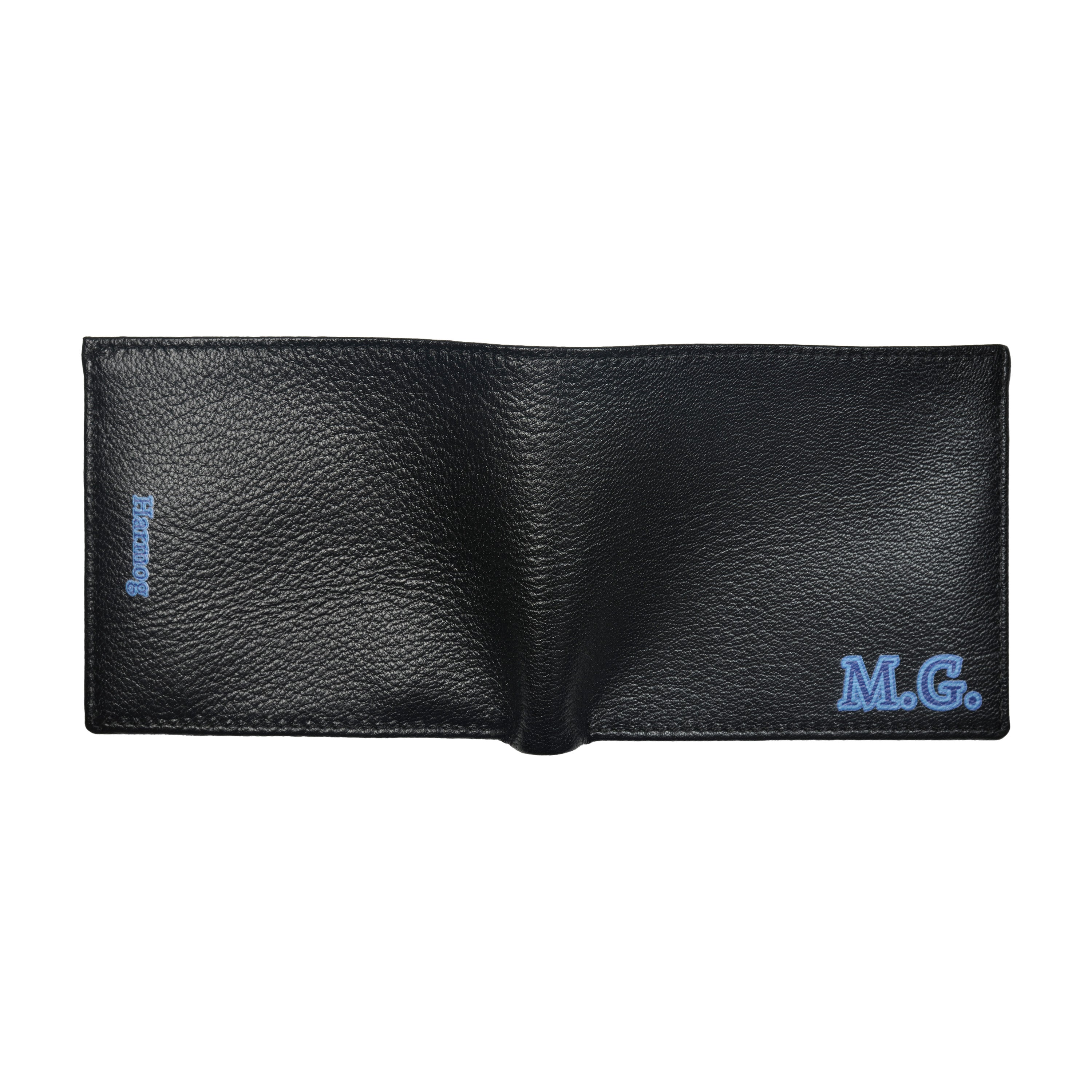 Novčanik i privjesak s plavom personalizacijom