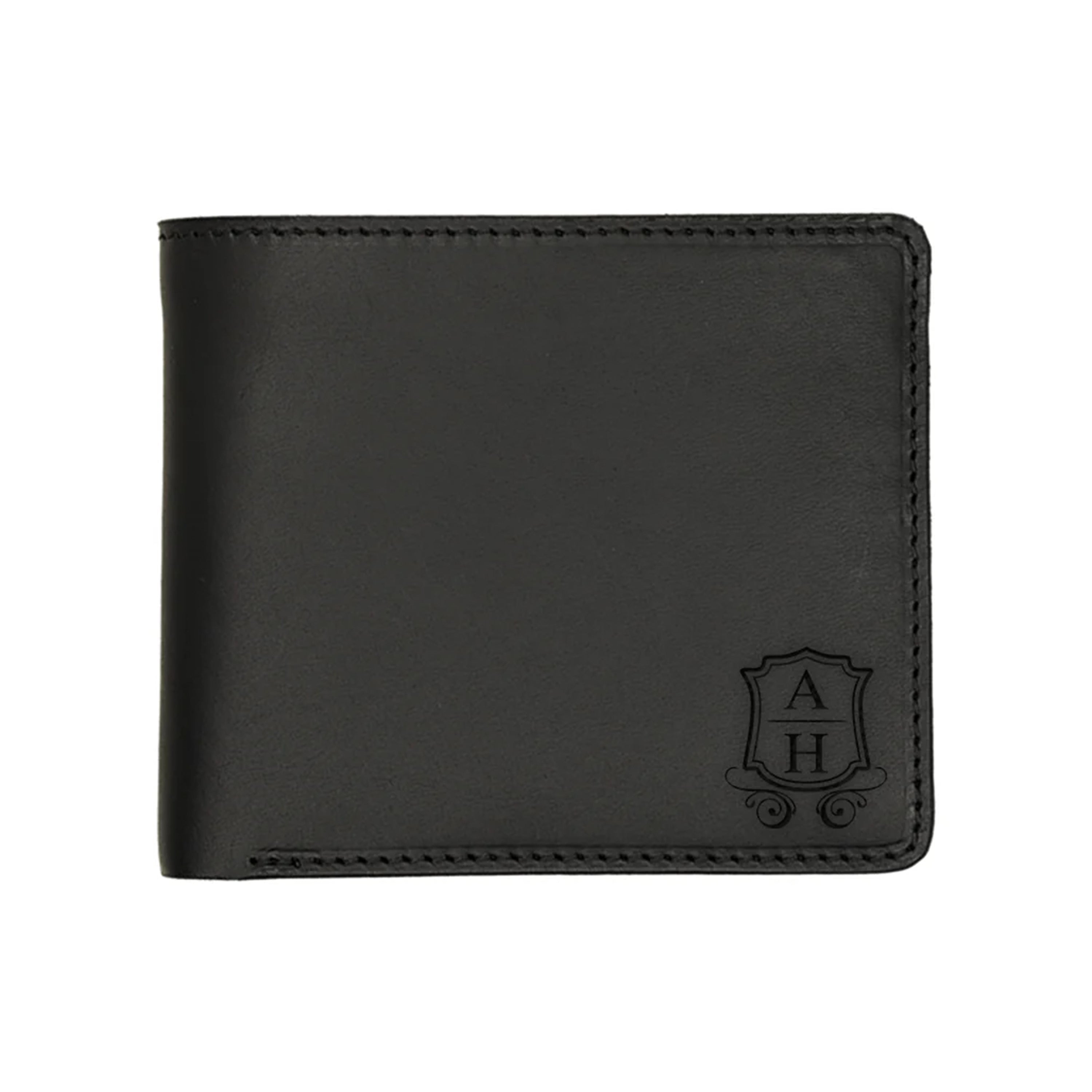 Poklon Set | Crni Novčanik + privjesak i slika po želji