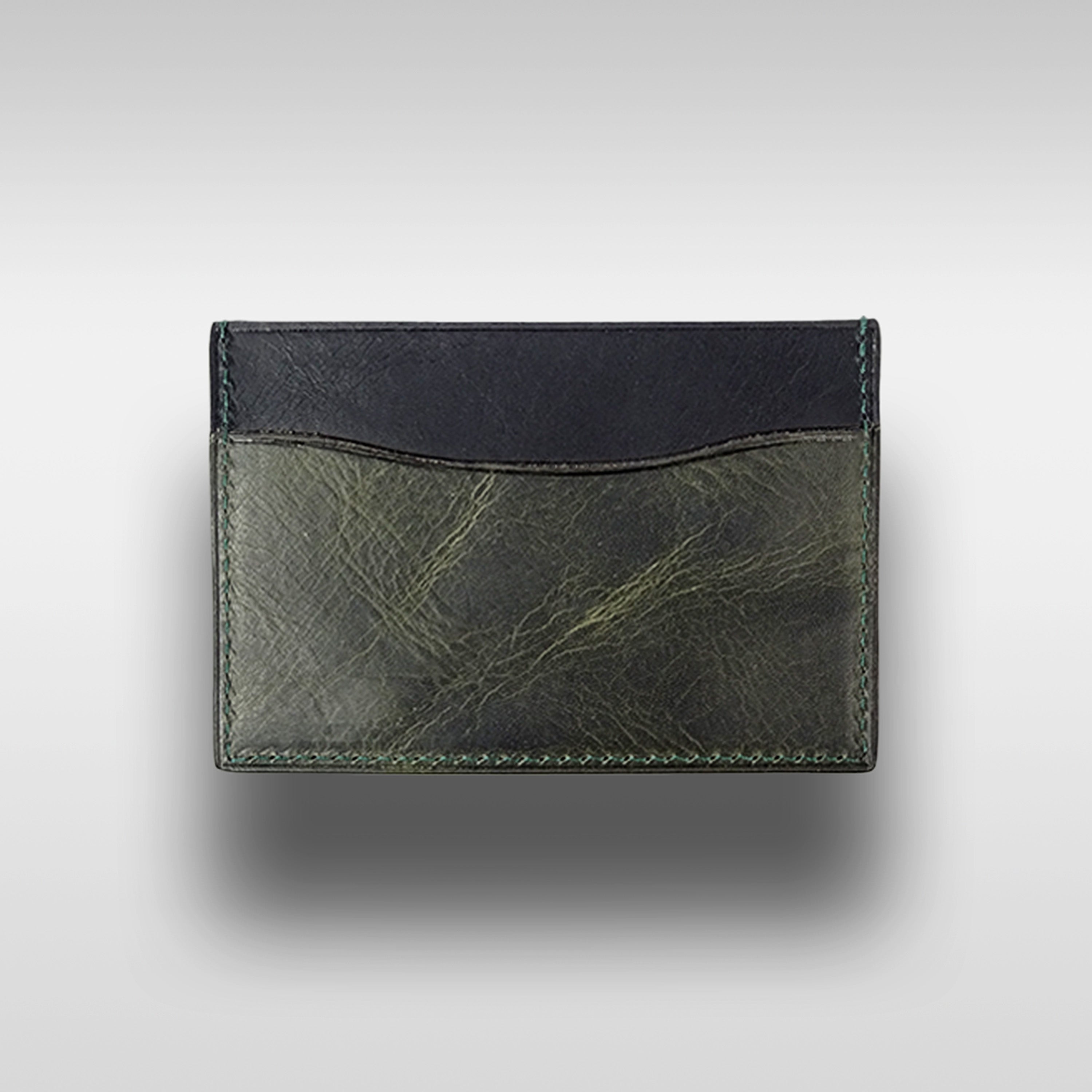 Premium Slim Kartenetui aus Vollleder