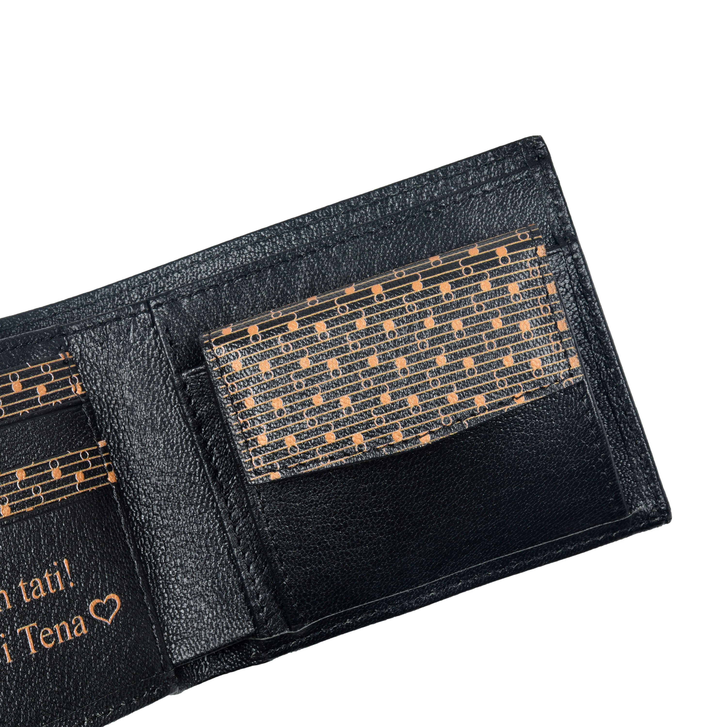 Kožni novčanik s uzorkom