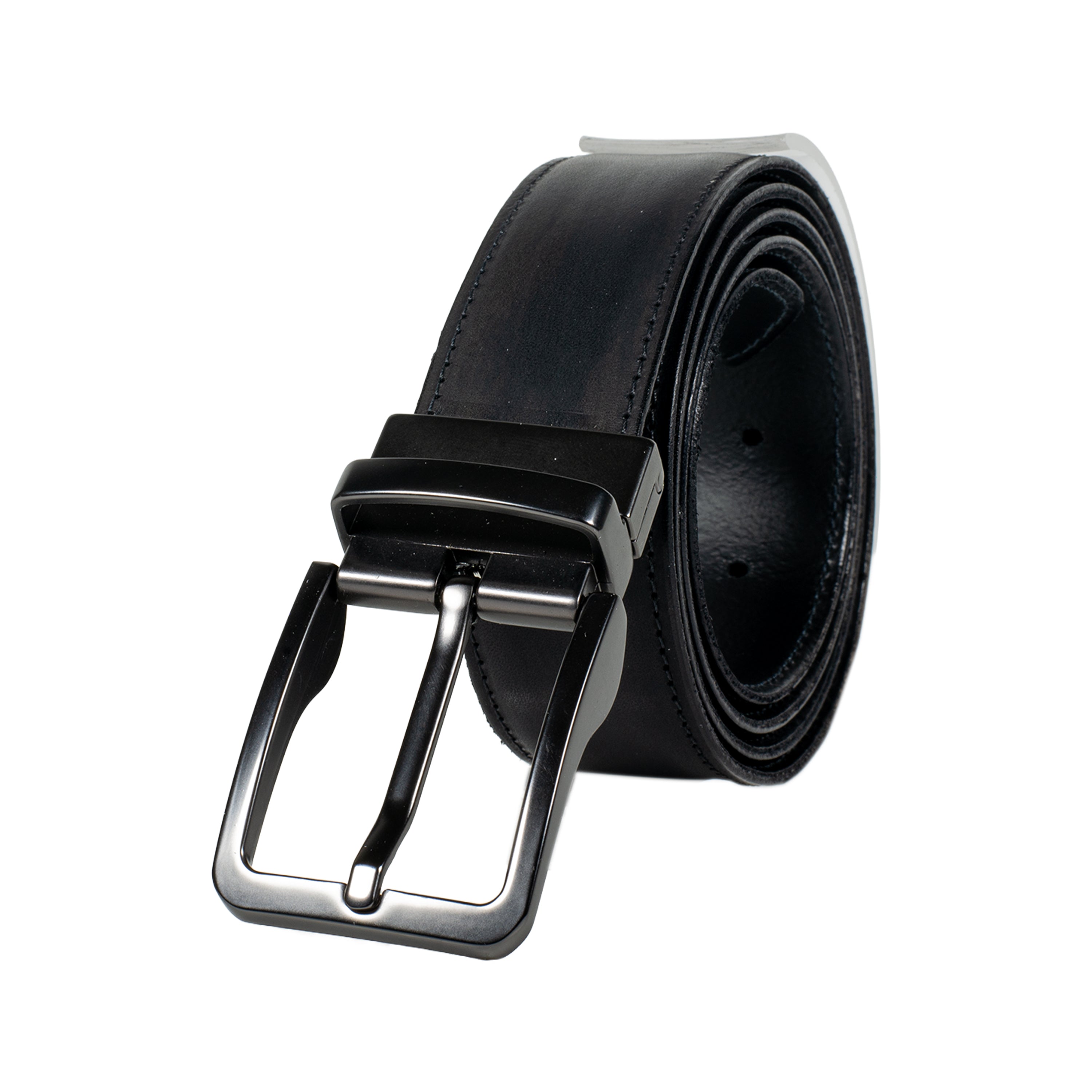 Handgefertigter Vintage-Ledergürtel aus italienischem Veg-Tanned Full-Grain-Leder mit Pull-Up-Effekt – Harmog