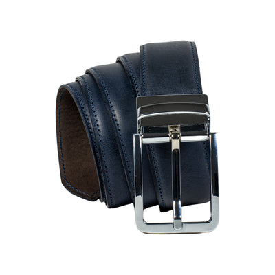 Handgefertigter Vintage-Ledergürtel aus italienischem Veg-Tanned Full-Grain-Leder mit Pull-Up-Effekt – Harmog