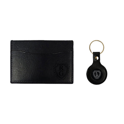 Premium Slim Kartenetui & Schlüsselanhänger Set