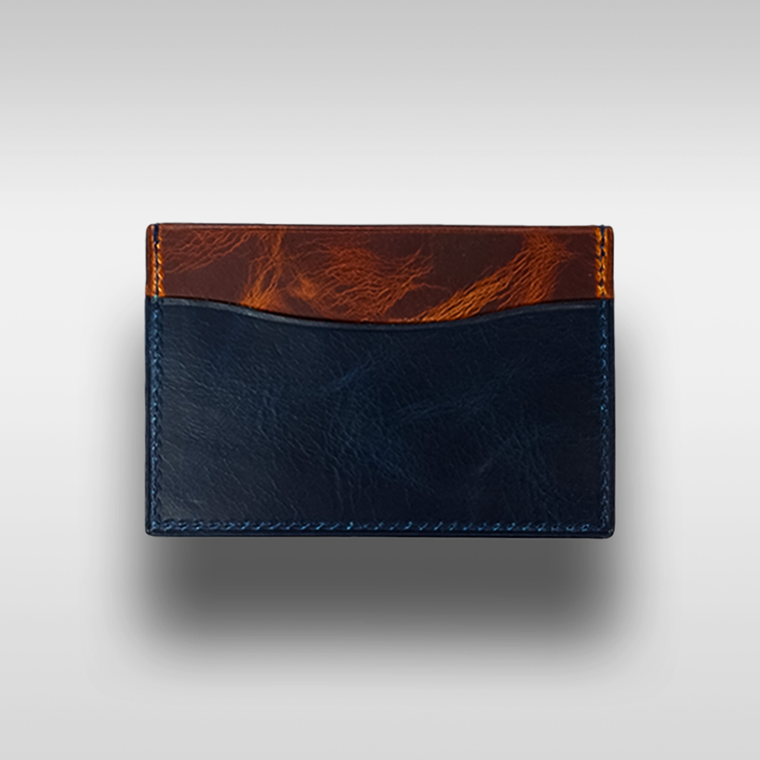 Premium Slim Kartenetui aus Vollleder
