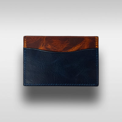 Premium Slim Kartenetui aus Vollleder