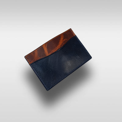 Premium Slim Kartenetui aus Vollleder