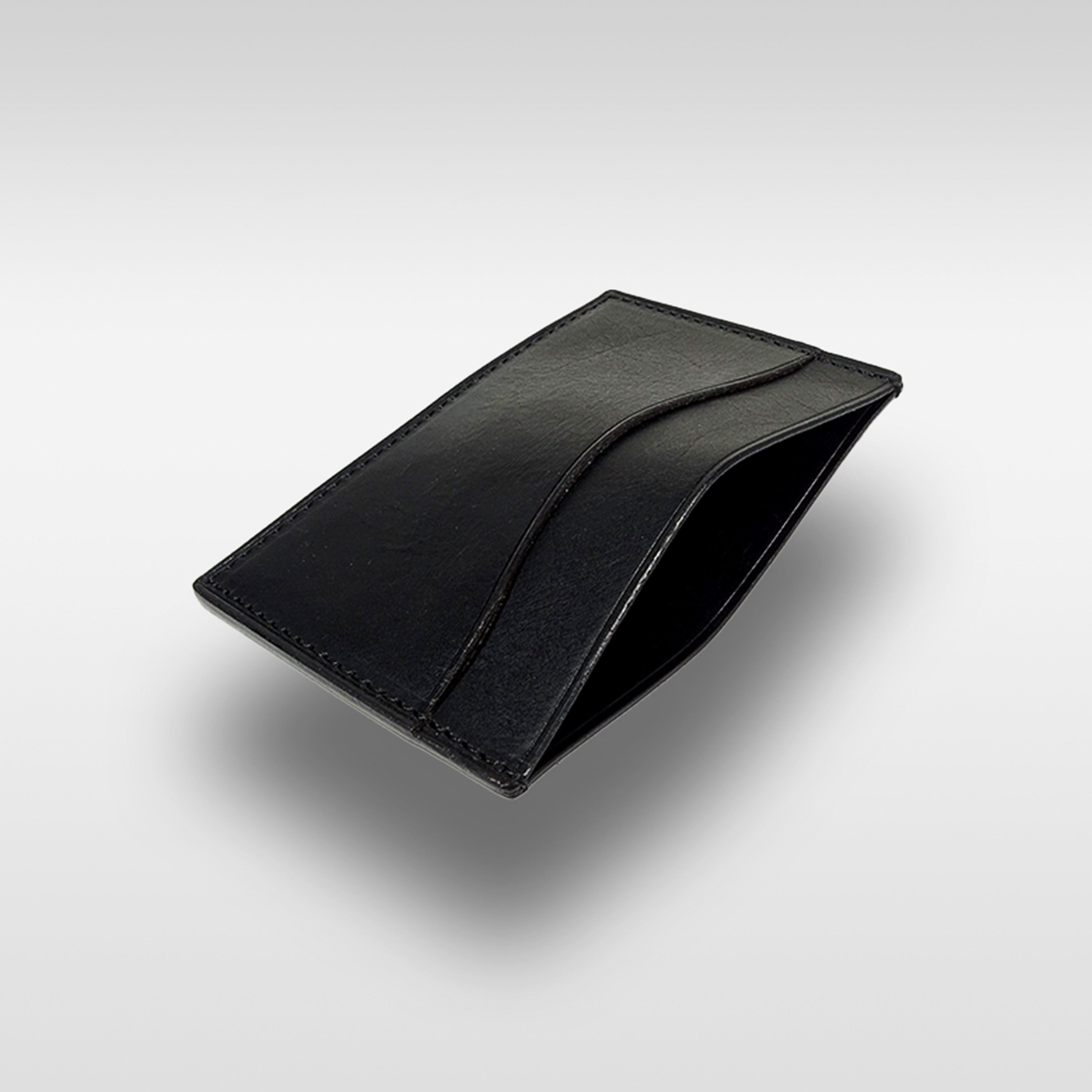 Premium Slim Kartenetui aus Vollleder