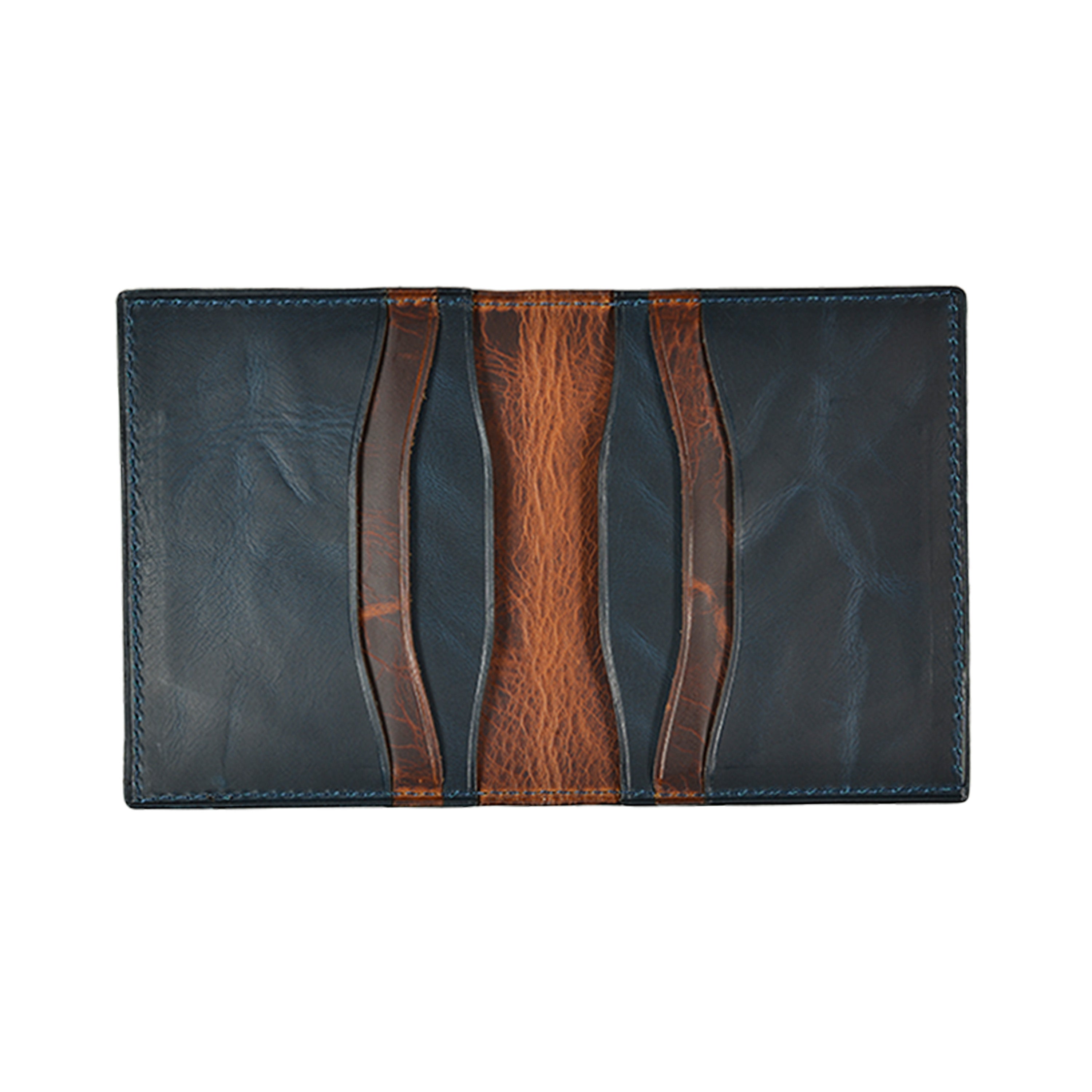 Premium Volleder Kartenetui & Schlüsselanhänger Set