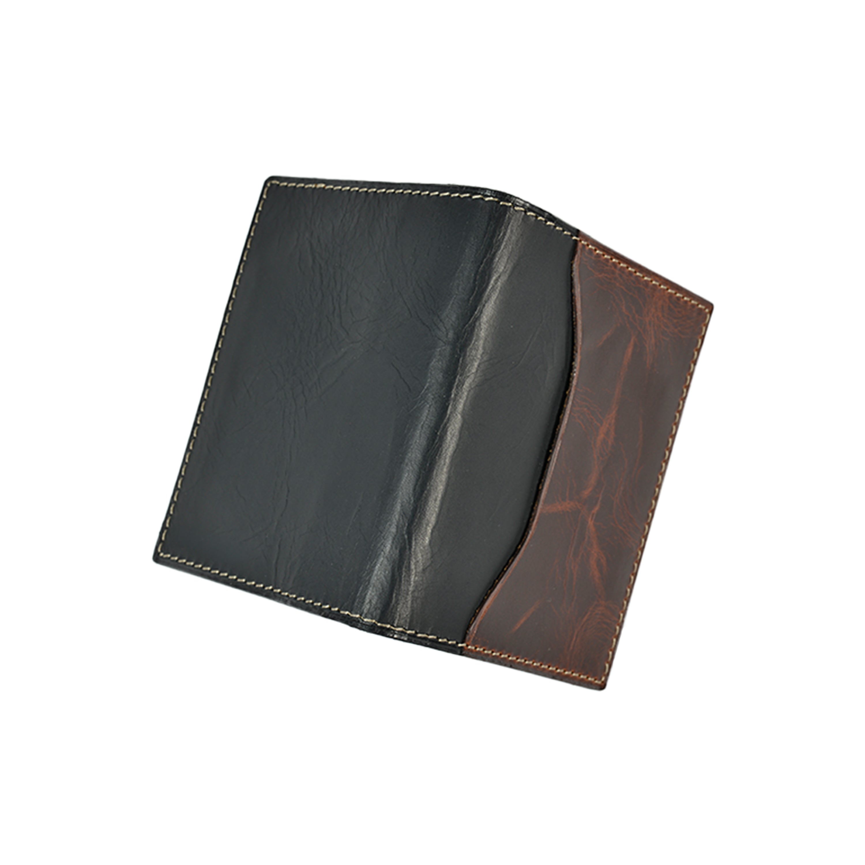Premium Volleder Kartenetui & Schlüsselanhänger Set