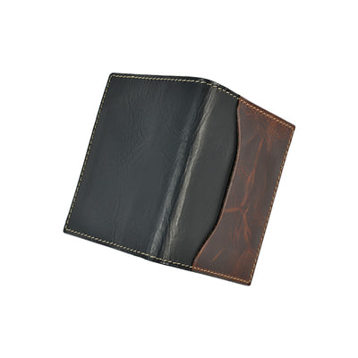 Premium Volleder Kartenetui & Schlüsselanhänger Set