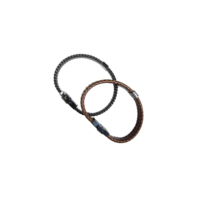 Geflochtenes Lederarmband Nr.2