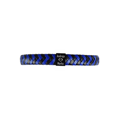 Geflochtenes Lederarmband Nr.3