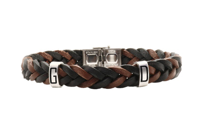 Geflochtenes Lederarmband