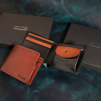 Geschenkset | Geldbörse + Etui + 2 Anhänger 